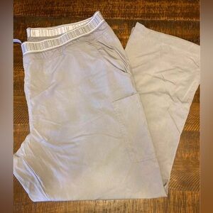 Med Couture Women's Gray Scrub Medical Pants